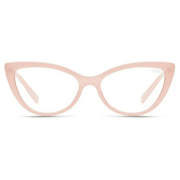 🧡 Quay Australia Lustworthy Glasses Blue Light Pink - Picture 2 of 8